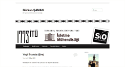 Desktop Screenshot of gurkansaman.com